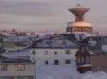 Slik så radaren i Vardø ut i november 1999. Foto: NRK
