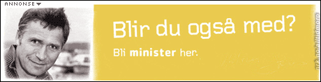 Annonse-kampanjen som skaffet nok regjeringsmedlemmer. (Innsendt av "BØ") Annonse-kampanjen som skaffet nok regjeringsmedlemmer. (Innsendt av "BØ")