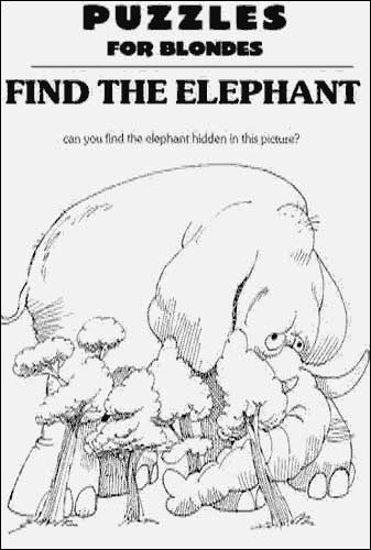 Kan du finne elefanten?