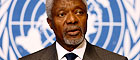 FNs generalsekretær Kofi Annan. (Foto: Scanpix)