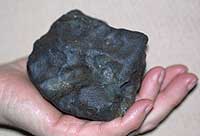 Meteoritten Svartekari. Foto: Inge Bryhni
