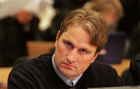 Kjell Alrich Schumann i retten. (Foto: Scanpix)