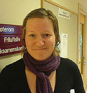 Anna Magnussen ved Høgskolen i Telemark (Foto: NRK)