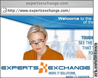 ExpertsExchange (utveksling av eksperter) eller Expert Sex Change (Kjønnsskifte-eksperten)? Dette firmaet oppdaget etterhvert tvetydigheten, og måtte legge inn en bindestrek. De er nå å finne på experts-exchange.com. 