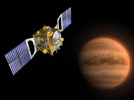 9. november sendes "Venus Express" til planeten Venus for å undersøke overflaten og værsystemet. Foto: AFP / SCANPIX