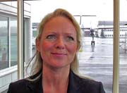 - Helt udramatisk, sier markedssjef på Torp, Tine Mathisen (bildet), til NRK. Foto: Per Foss, NRK. - Helt udramatisk, sier markedssjef på Torp, Tine Mathisen (bildet), til NRK. Foto: Per Foss, NRK.
