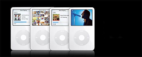 Apples iPod med video mangler videoinnhold for norske brukere. Foto: Apple.