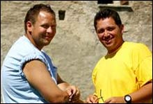 Noen kilo lettere, og forelsket: Morten og Rooy (Foto: TV Norge) Noen kilo lettere, og forelsket: Morten og Rooy (Foto: TV Norge)