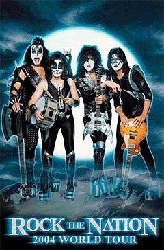 Kiss-DVDen ”Rock the nation live!” ble spilt inn på 