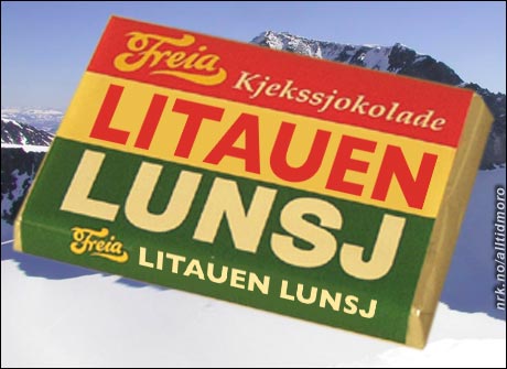Globalisering: Freia flytter nå deler av sjokoladeproduksjonen til Litauen. (Alltid Moro) Globalisering: Freia flytter nå deler av sjokoladeproduksjonen til Litauen. (Alltid Moro)