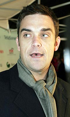 Robbie Williams mener livet hans ville sett svært annerledes ut om han ikke hadde blitt med i Take That i en alder av 16 år. Foto: Jarl Fr. Erichsen. Scanpix.