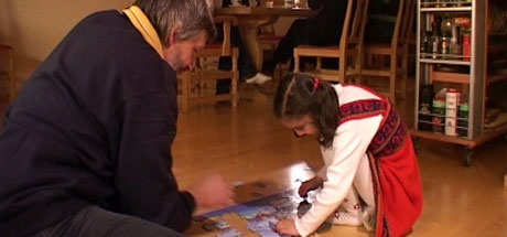 Nå bor Avin Yousef og datteren hos Frode Finne og hans familie i Lillehammer. Foto: Stein Schinstad Nå bor Avin Yousef og datteren hos Frode Finne og hans familie i Lillehammer. Foto: Stein Schinstad