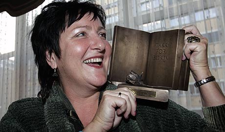 Anne B. Ragde fikk Bokhandlerprisen 2005. (Foto: Bjørn Sigurdsøn / Scanpix)
