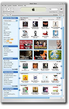 Nettbutikken iTunes klatrer raskt på lista over de kjedene som selger mest musikk - elektronisk eller ikke elektronisk.