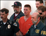 Timothy McVeigh skulle etter planen henrettes 16. mai. Den nye datoen for henrettelsen er satt til 11. juni. (Arkivoto: Scanpix)