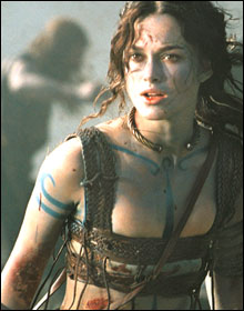 Kiera Knightely i filmen King Arthur (Foto: Buena Vista) Kiera Knightely i filmen King Arthur (Foto: Buena Vista)