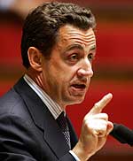 Nicolas Sarkozy. (Foto: Scanpix/Reuters)