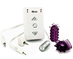 Nå kan du til og med få vibrator som du kobler til iPoden din. Foto: iBuzz.