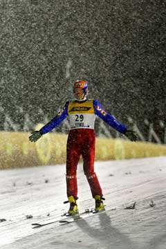 Daniel Forfang ble nummer fem i Kuusamo. (Foto: Erlend Aas / SCANPIX)