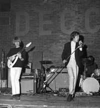 The Rolling Stones speler i Noreg i 1965. Foto: Aktuell/Scanpix