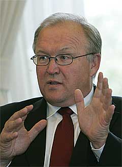Sveriges statsminister Göran Persson.(Foto:Scanpix) 