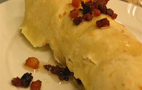 Lutefisk i lefse (Foto: NRK/Jørn Haudemann-Andersen) Lutefisk i lefse (Foto: NRK/Jørn Haudemann-Andersen)