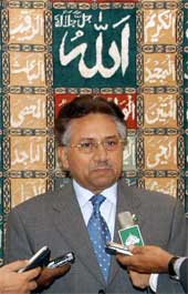 Pakistans president Pervez Musharraf sier at en av topplederne i Al Qaida er drept. Foto: Reuters/Scanpix Pakistans president Pervez Musharraf sier at en av topplederne i Al Qaida er drept. Foto: Reuters/Scanpix