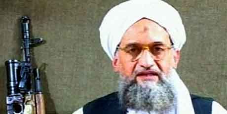 Al Qaida-lederen Ayman al-Zawahiri . (AL-JAZEERA)