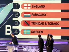 England havnet i gruppe med Sverige. (Foto: AP/Scanpix)