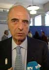 Italias sportsminister Mario Pescante. (Foto: NRK)