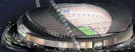 Slik skal nye Wembley stadion se ut. (Foto: FA)