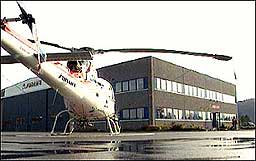 Airlift sin hovudbase på Bringeland. Arkivfoto