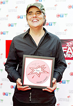 Daniel Lanois fikk sin stjerne på Canadas Walk of Fame i Toronto i juni i fjor. Foto: Tobin Grimshaw, AP Photo / Scanpix.