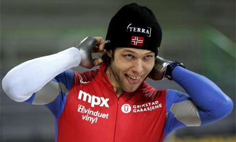 Eskil Ervik var ikke helt fornøyd med 500 meteren.(Foto: Bjørn Sigurdsøn/SCANPIX )