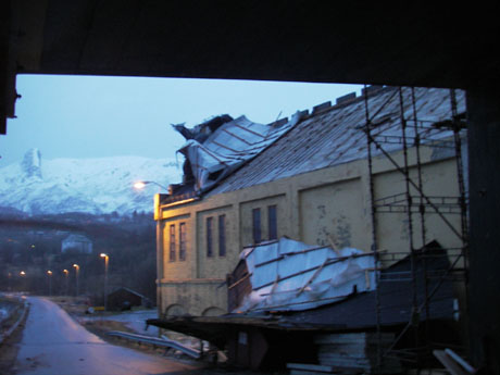 Utgangen av Fykantunnelen på riksvei 17 i Glomen, Glomfjord. Foto: Jan Inge Karlsen