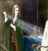 Sir Isaac Newton var ein smarting. Ill.: NRK