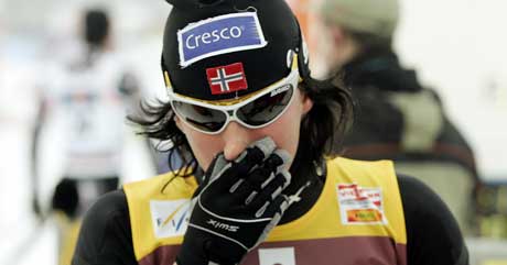 Marit Bjørgens sykdom er et hett tema blant spillerne. Foto: Heiko Junge / SCANPIX