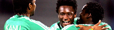 John Obi Mikel ble kåret til årets unge spiller fra Afrika.(Foto: Reuters/ Scanpix)