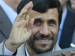 Irans president Mahmoud Ahmadinejad.