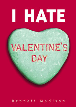 – Jeg hater Valentins dag, den forårsaker stress sier en 25 år gammel gutt fra New York. Og hatet har blitt til en bok. Foto: Scanpix