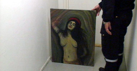 Forsvareren til en av de tiltalte i Munch-saken mener at hennes klient må frifinnes. Foto: NRK