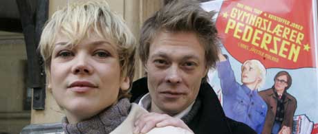 Ane Dahl Torp og Kristoffer Joner har hovedrollene i spillefilmen «Gymnaslærer Pedersen» (Foto: Bjørn Sigurdsøn/SCANPIX). 