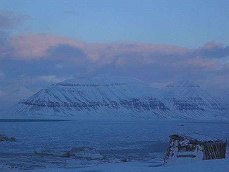Mer slående Svalbard-natur. Foto Andreas Toft.