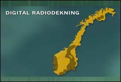 Områdene som er markert på kartet har dekning per i dag Foto: NRK/FBI