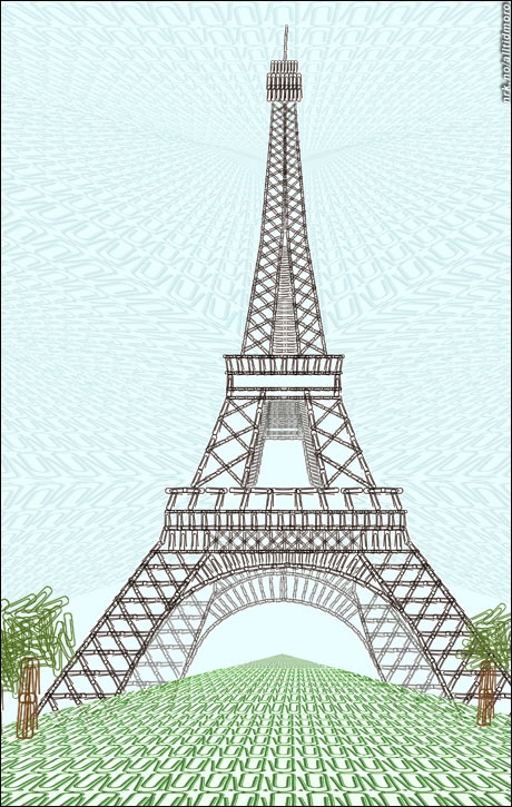 Nærmere undersøkelser viser at A.G. Eiffel muligens var inspirert av en norsk oppfinnelse. (Adrian Finnanger, innsendt til 4. runde i NM-kvalifiseringen, der oppgaven altså var - en binders...) Nærmere undersøkelser viser at A.G. Eiffel muligens var inspirert av en norsk oppfinnelse. (Adrian Finnanger, innsendt til 4. runde i NM-kvalifiseringen, der oppgaven altså var - en binders...)