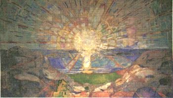 «Solen» av Edward Munch er fremdeles på avveie.