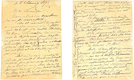 Dette er Bjørnsons brev til gravør Throndsen i Kongsberg. Dette er Bjørnsons brev til gravør Throndsen i Kongsberg.