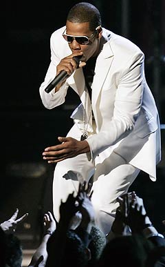 Jay-Z - en av tidens største rappere - har bare godord å si om Ne-Yo og Stargate. Foto: Mark J. Terrill, AP Photo / Scanpix.