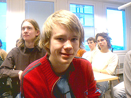 Jørgen Vold Rennemo (17) fra Lillehammer vant Niels Henrik Abels matematikkonkurranse for andre år på rad. Foto: Øyvind Wik, NRK