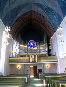 Det nye orgelet aktualiserte freding av Molde domkirke. Foto: Gunnar Sandvik